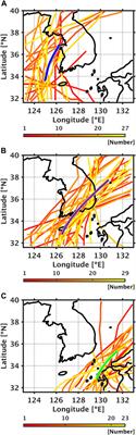 Development of a prediction system for precipitation- and wind-causing typhoons affecting the Korean peninsula using observational data